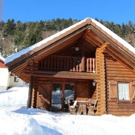 L'Ours Noir Chalet En Rondins La Bresse Esterno foto