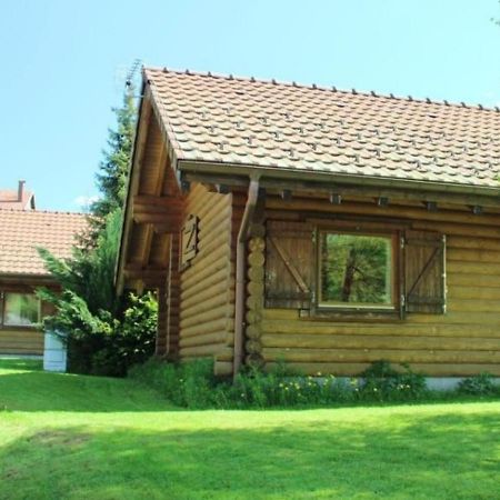 L'Ours Noir Chalet En Rondins La Bresse Esterno foto