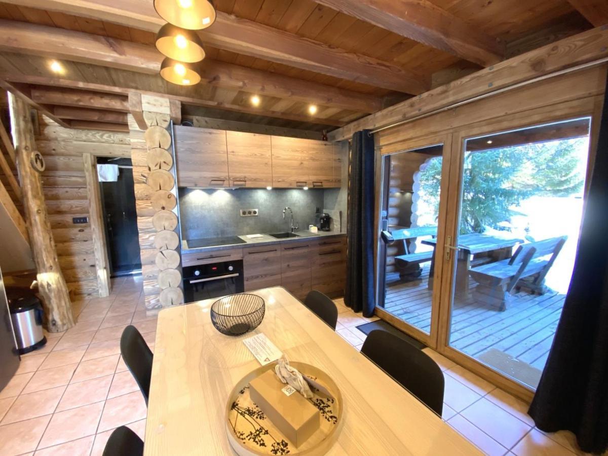 L'Ours Noir Chalet En Rondins La Bresse Esterno foto